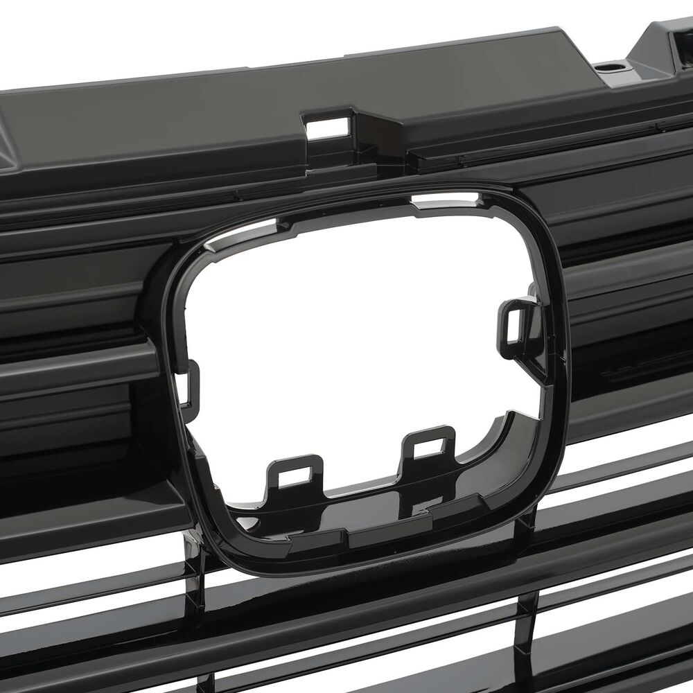 Forged LA Front ABS Black Upper Grille Grill Chrome Molding For Honda Odyssey 2021-2023