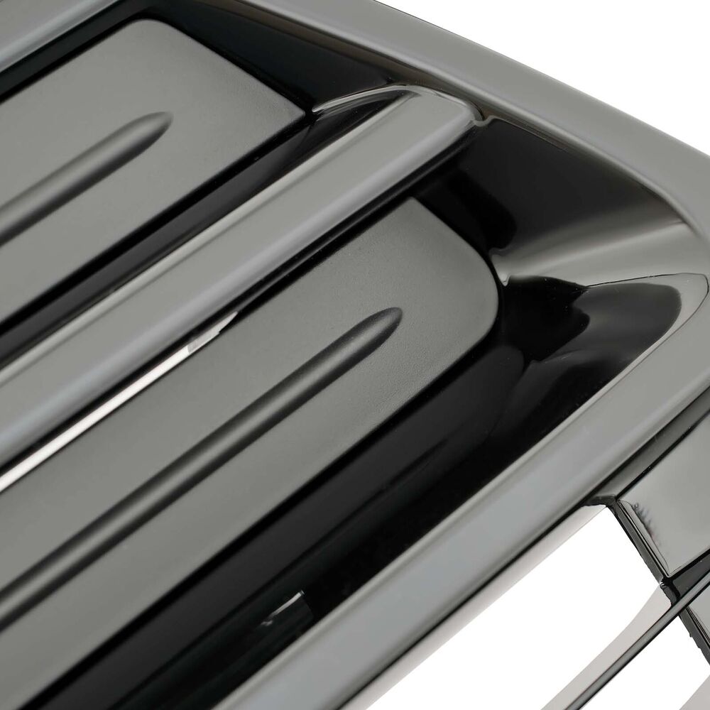 Forged LA Front ABS Black Upper Grille Grill Chrome Molding For Honda Odyssey 2021-2023