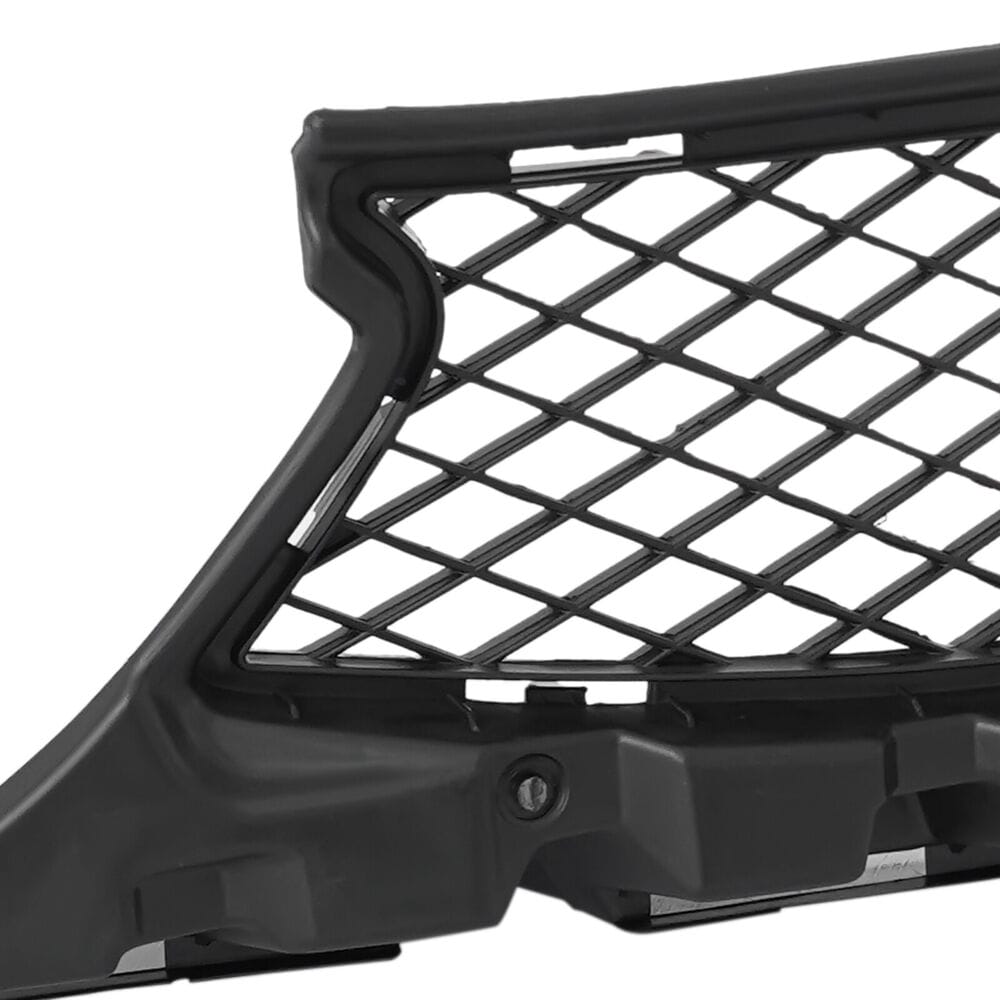 Forged LA Front Bumper Center Lower Grille For 2014-2015 Honda Civic Coupe Textured Black