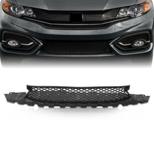 Load image into Gallery viewer, Forged LA Front Bumper Center Lower Grille For 2014-2015 Honda Civic Coupe Textured Black