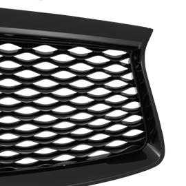 Forged LA Front Bumper Grille For 2016 2017 18 19 2020 INFINITI QX60 W/ Camera Hole Black