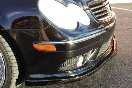 Daves Auto Accessories Front Bumper Lip Spoiler Euro Style For Mercedes-Benz C55 AMG 2005-2007