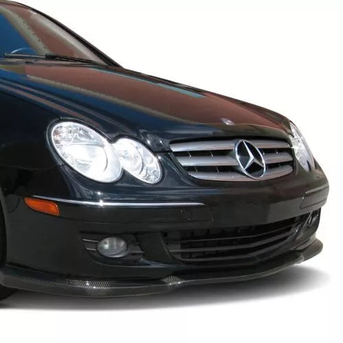 Daves Auto Accessories Front Bumper Lip Spoiler L Style For Mercedes-Benz CLK350 2006-2007