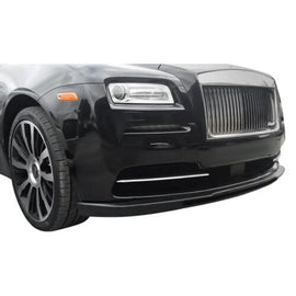 Forged LA Front Bumper Lip Spoiler Linea Tesoro Style For Rolls-Royce Wraith 2014-2017