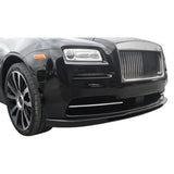 Front Bumper Lip Spoiler Linea Tesoro Style For Rolls-Royce Wraith 2014-2017