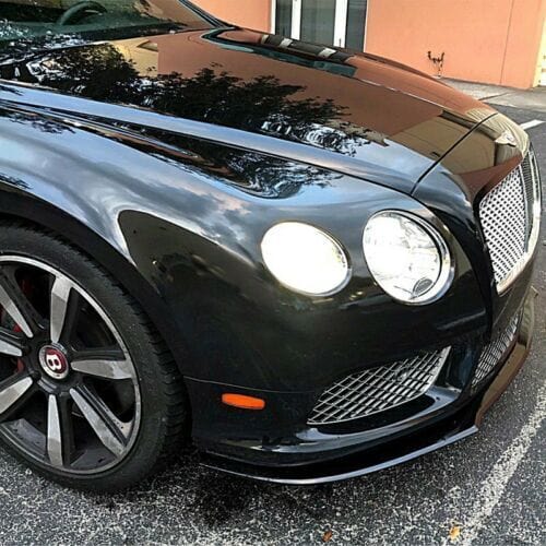 Forged LA Front Bumper Lip Spoiler Luxe-GT Style For Bentley Continental 2012-2015