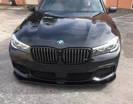 Daves Auto Accessories Front Bumper Lip Spoiler M Style For BMW 7 series G11 / G12 2016-2019