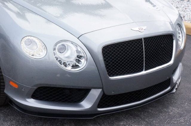 Forged LA Front Bumper Lip Spoiler OE Style For Bentley 2012-2015