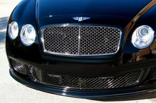Forged L Front Bumper Lip Spoiler Sport Line Style For Bentley Continental 2008-2010
