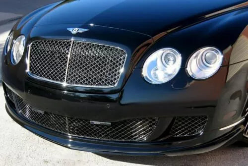Forged L Front Bumper Lip Spoiler Sport Line Style For Bentley Continental 2008-2010