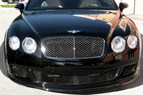 Forged LA Front Bumper Lip Spoiler SportLine Style For Bentley Continental 2010-2011