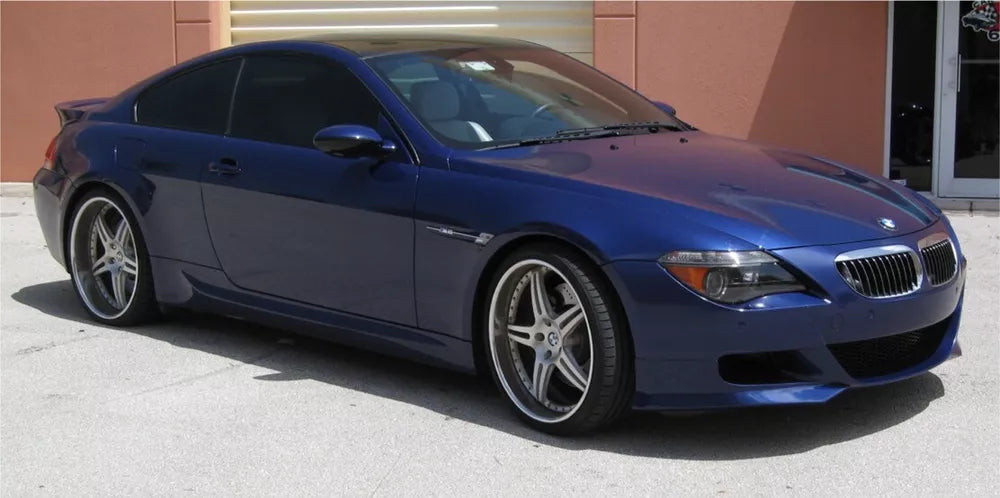 Forged LA Front Bumper Lips ACS Style For BMW 6 Series E64 Cabrio 2004-2009