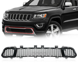 Forged LA Front Bumper Lower Grille For 2014-2018 Jeep Cherokee CH1036126 68203216AA