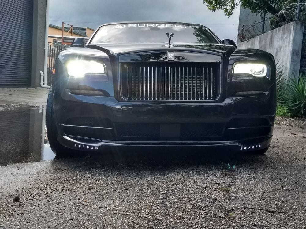 Forged LA Front Bumper Spoiler Luxe-GT Style For Rolls-Royce Wraith 2014 -2017