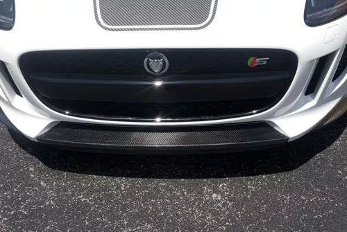 Daves Auto Accessories Front Center Spoiler Cap For Jaguar F-Type 2014-2017