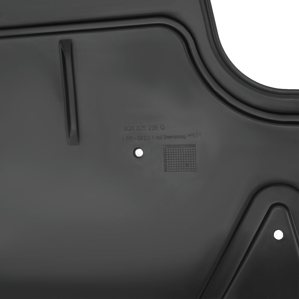 Forged LA Front Engine Splash Shield For 2015-2018 VW Volkswagen Golf VW1228137 3Q0825236D