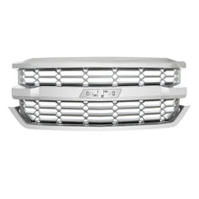 Load image into Gallery viewer, Forged LA Front Grille For 2016-2018 Chevy Chevrolet Silverado 1500 Bumper Grill Chrome