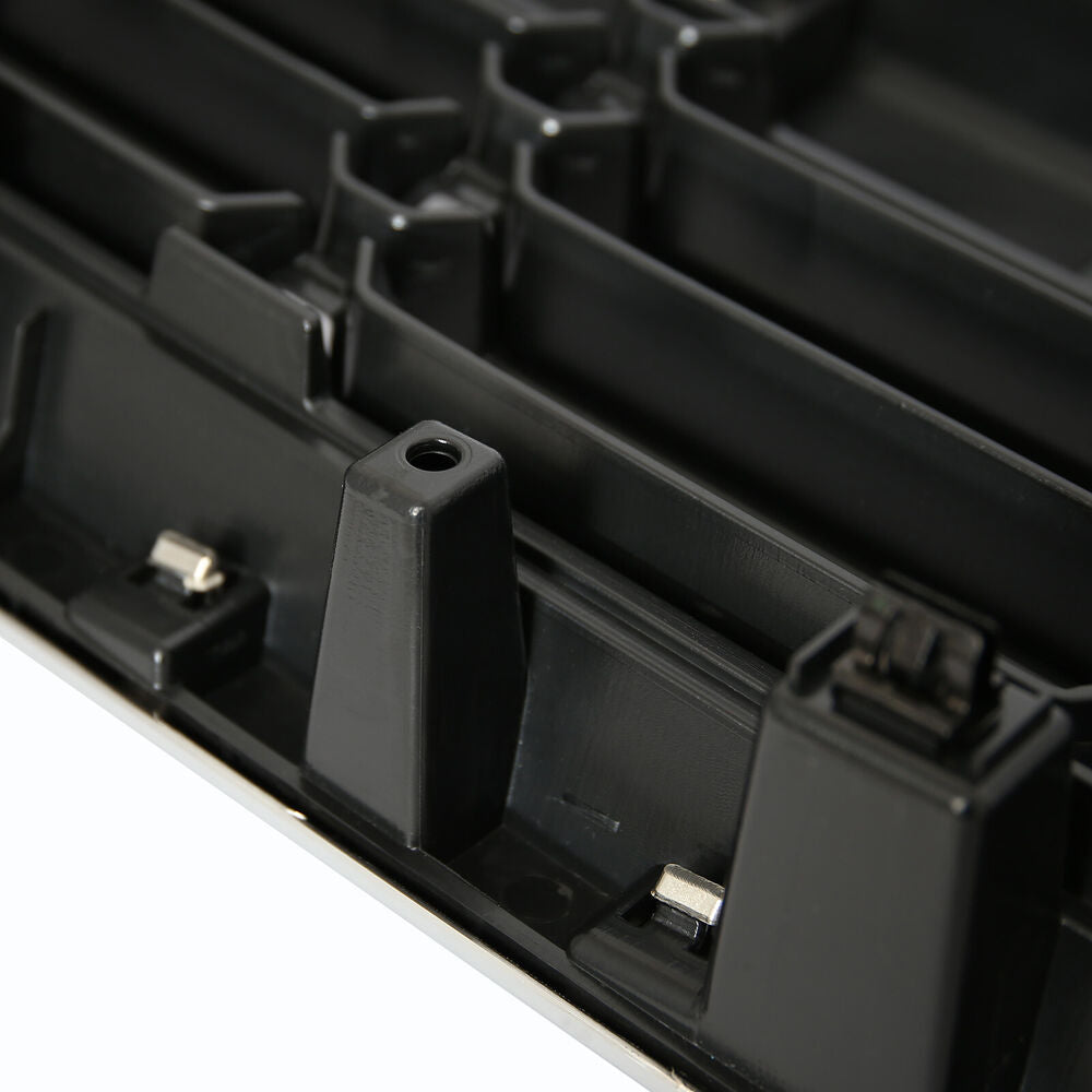 Forged LA Front Grille For Chevy Silverado 1500 2016-2018 Honeycomb Bumper Grill Chrome