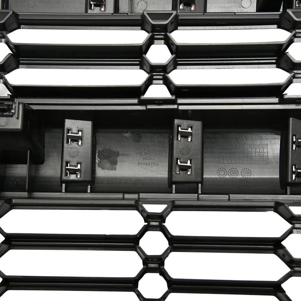 Forged LA Front Grille For Chevy Silverado 1500 2016-2018 Honeycomb Bumper Grill Chrome