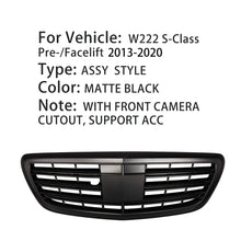 Load image into Gallery viewer, Forged LA Front Grille GT Style Matte Black For Mercedes Benz W222 S CLASS Sedan 2013-2020