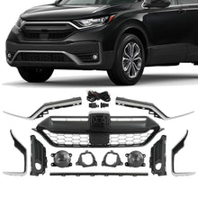 Load image into Gallery viewer, Forged LA Front Grille Molding Fog Light Strip Trim Bezel For 2020-2022 Honda CRV 15PCS