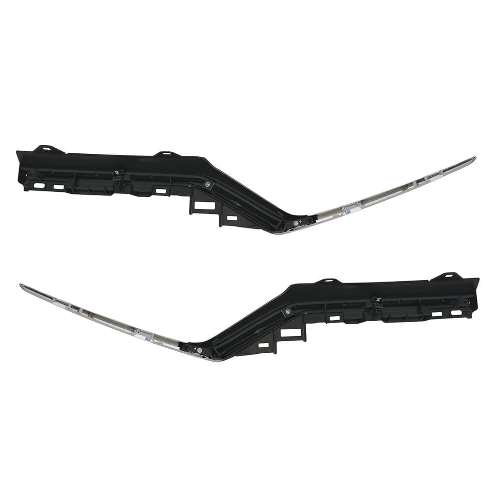 Forged LA Front Grille Molding Fog Light Strip Trim Bezel For 2020-2022 Honda CRV 15PCS