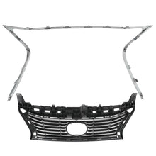 Load image into Gallery viewer, Forged LA Front Grille Trims &amp; Fog Light Ring Chrome Set For 2013-2015 Lexus ES350 ES300H