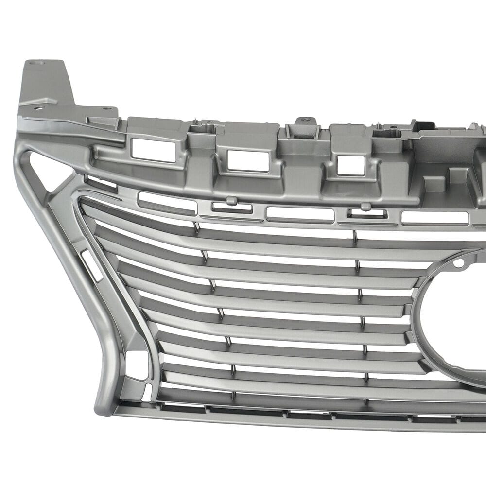 Forged LA Front Grille Trims & Fog Light Ring Chrome Set For 2013-2015 Lexus ES350 ES300H