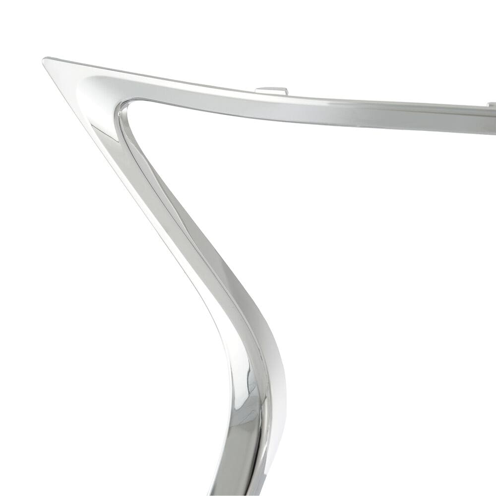 Forged LA Front Grille Trims & Fog Light Ring Chrome Set For 2013-2015 Lexus ES350 ES300H