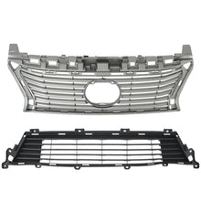 Load image into Gallery viewer, Forged LA Front Grille Trims &amp; Fog Light Ring Chrome Set For 2013-2015 Lexus ES350 ES300H