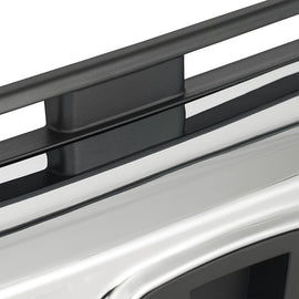 Forged LA Front Upper Grille 4pcs With Molding Chrome For 2016 2017 2018 Honda Civic Sedan