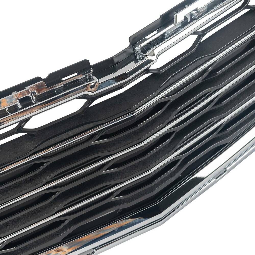 Forged LA Front UPPER & LOWER Honeycomb Mesh Bumper Grille For Chevrolet Malibu 2016-2018