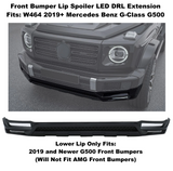 Aftermarket B-Style Front Lip Fits Mercedes G-class W464 G500 2018+ G550 NON-AMG
