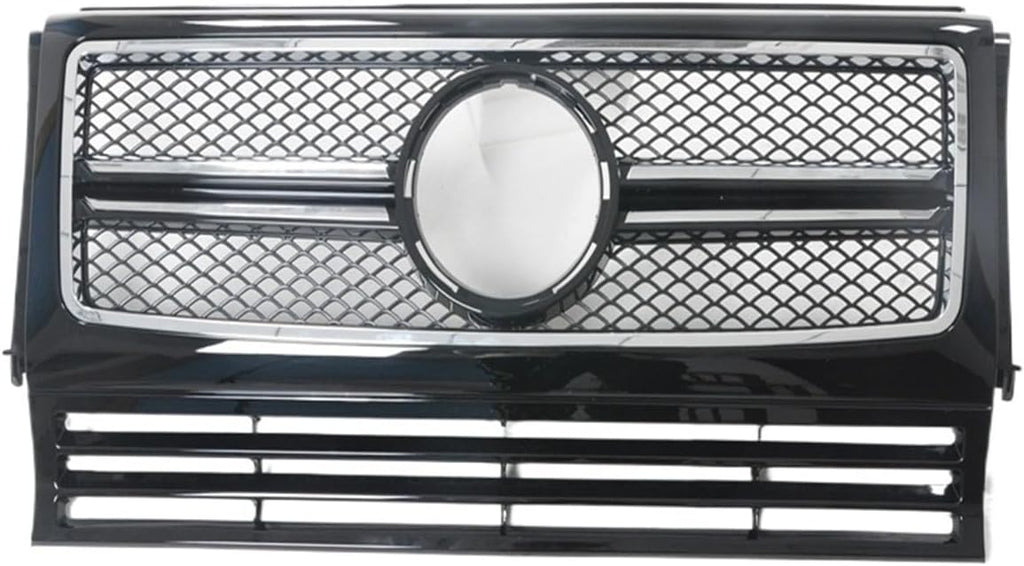 Daves Auto Accessories G Class Parts G Wagon G63 AMG Grille Black with Chrome Finish