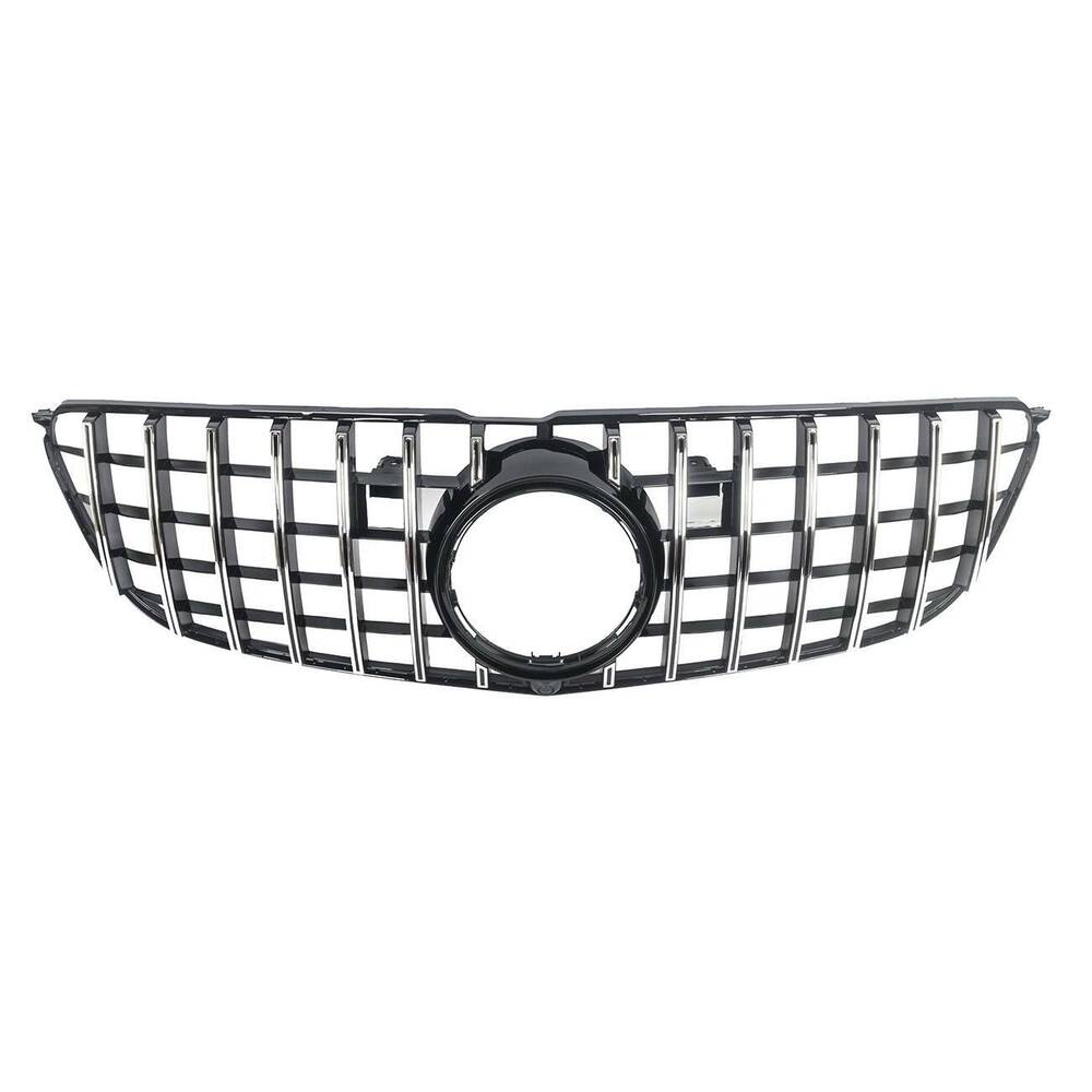 Forged LA GT R Style Front Grille For Mercedes-Benz X166 GLS-CLASS 2016-2019 Chrome Black