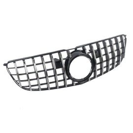 Forged LA GT R Style Front Grille For Mercedes-Benz X166 GLS-CLASS 2016-2019 Chrome Black