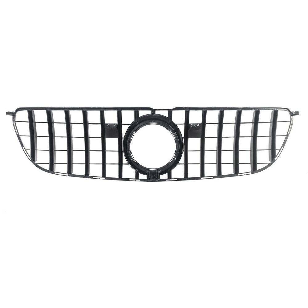 Forged LA GT R Style Front Grille For Mercedes-Benz X166 GLS-CLASS 2016-2019 Chrome Black