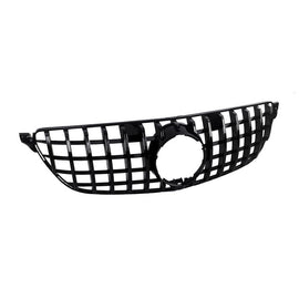 Forged LA GT-R Style Front Grille For W166 GLE-CLASS facelift 2016-2019 All Black