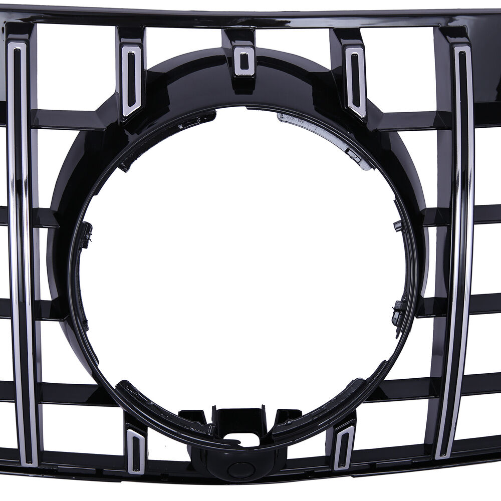 Forged LA GT-R Style Front Grille For W166 GLE-CLASS facelift 2016-2019 Black Chrome