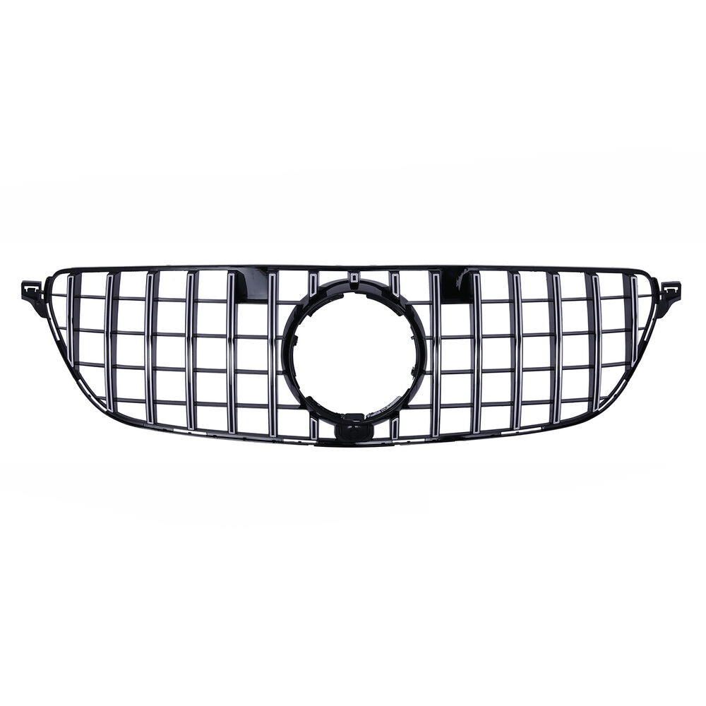 Forged LA GT-R Style Front Grille For W166 GLE-CLASS facelift 2016-2019 Black Chrome