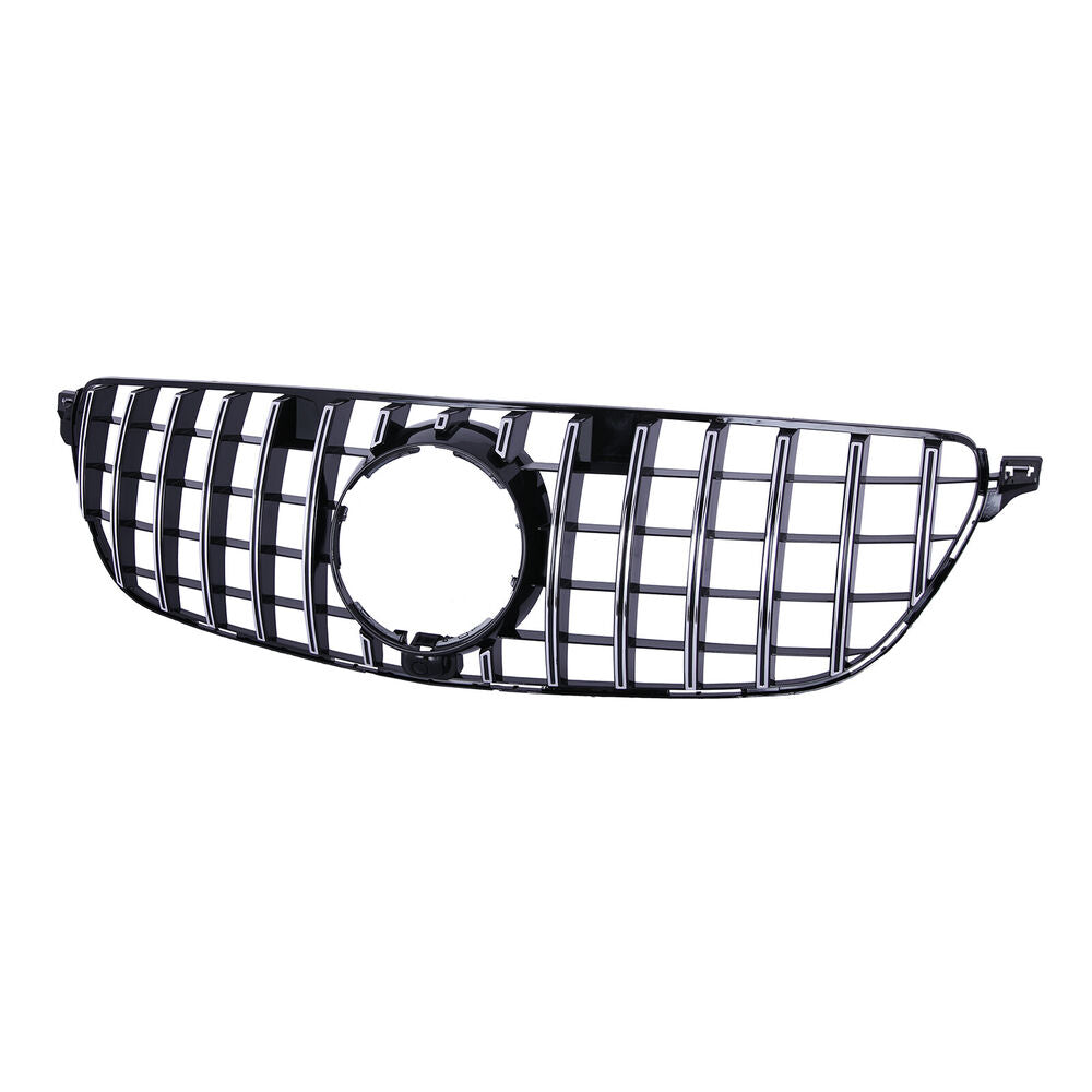 Forged LA GT-R Style Front Grille For W166 GLE-CLASS facelift 2016-2019 Black Chrome