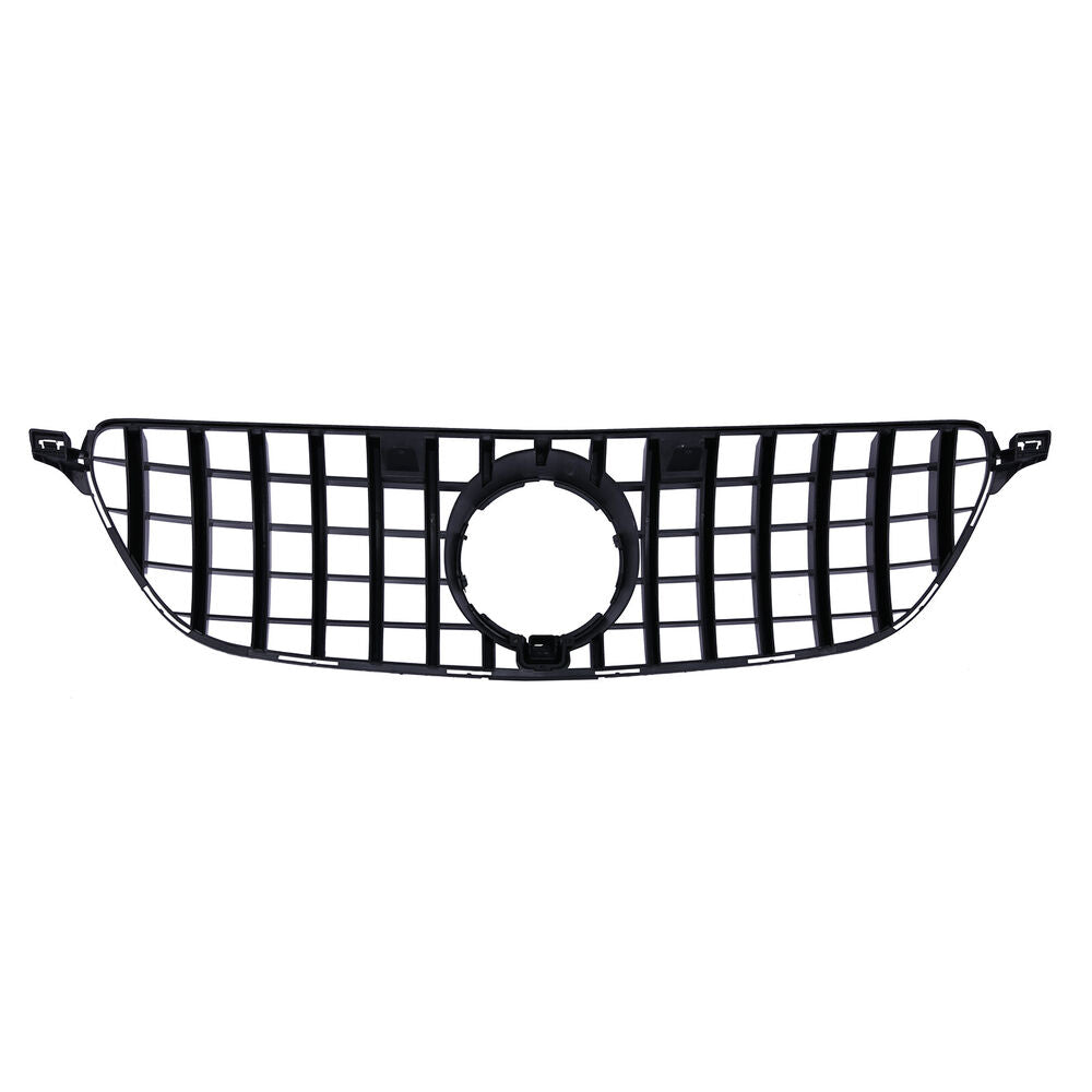 Forged LA GT-R Style Front Grille For W166 GLE-CLASS facelift 2016-2019 Black Chrome
