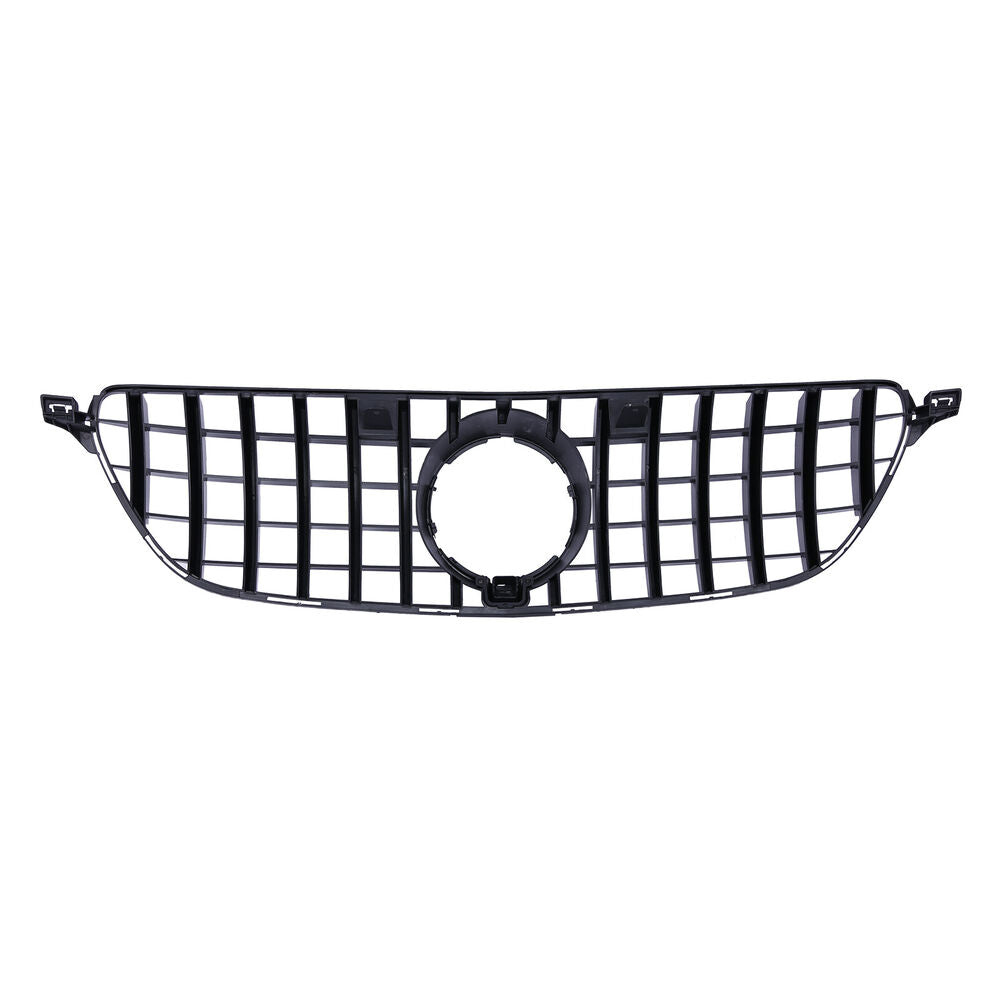 Forged LA GT-R Style Front Grille For W166 GLE-CLASS facelift 2016-2019 Black Chrome