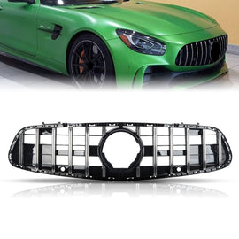 Forged LA GTR AMG Grille for Mercedes Benz R231 SL-CLASS Facelift 2017-ON Chrome Black