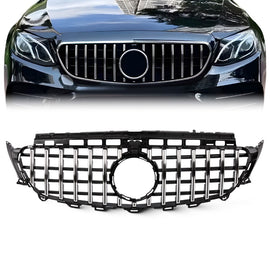 Forged LA GTR Chrome Grille Front Bumper Grille For Mercedes W213 E200 E300 E400 2016-2020