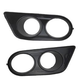 Forged LA H Style Foglamp Covers for BMW E46 M3 Style Front Bumper 00-06
