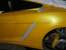 Load image into Gallery viewer, Daves Auto Accessories Lamborghini Gallardo Top Air Intake Scoops 2003-2013 HM Style USA Black Primer