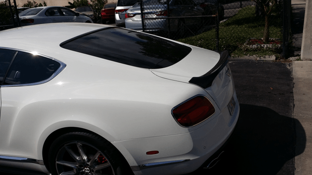 Forge LA Larger Lip Spoiler EuroSport Style For Bentley Continental 2012-2015
