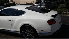 Forge LA Larger Lip Spoiler EuroSport Style For Bentley Continental 2012-2015