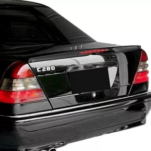 Daves Auto Accessories Lip Spoiler with Light Schaetz Style For Mercedes-Benz C43 AMG 1995-2000